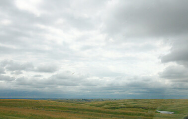 Fototapeta na wymiar Views of the Great Plains in South Dakota