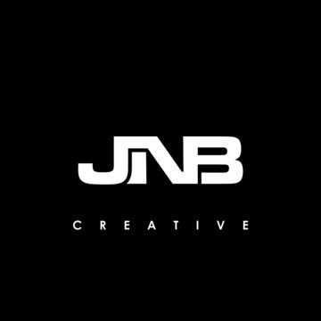 JNB Letter Initial Logo Design Template Vector Illustration