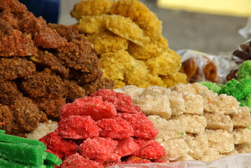 süssigkeiten auf dem markt