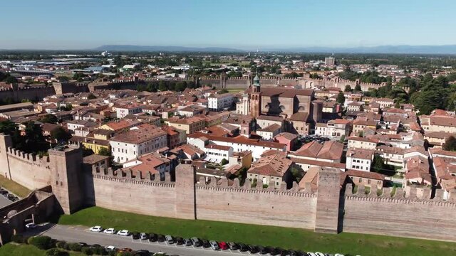 Cittadella: walled city in the Veneto region