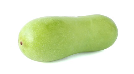 Fresh Winter melon fruit isolated on white background