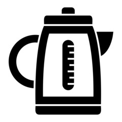 Vector Kettle Glyph Icon Design