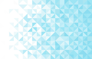 Abstract geometry  triangle blue polygonal mosaic pattern background.vector
