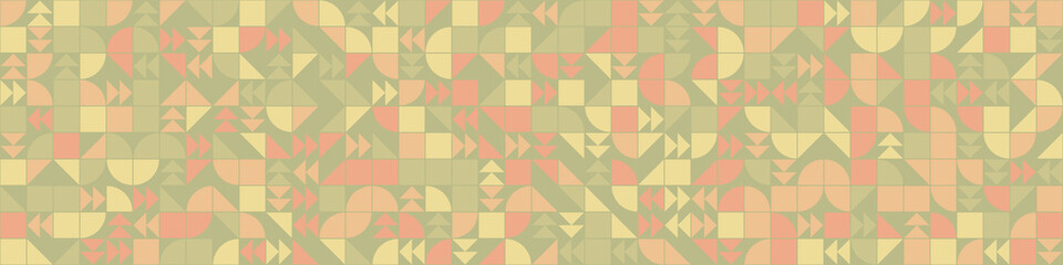 Abstract Geometric Pattern generative computational art illustration