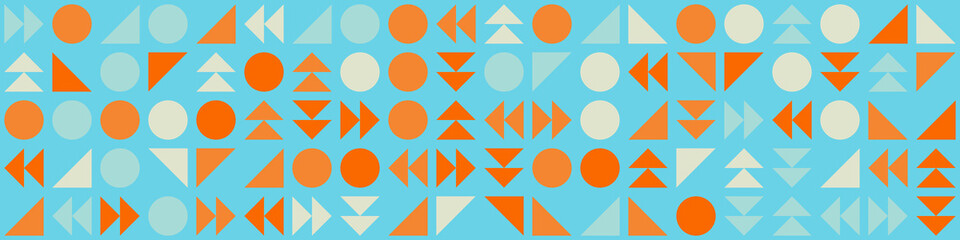 Abstract Geometric Pattern generative computational art illustration