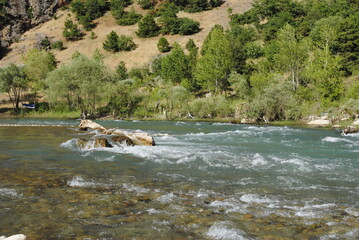 river in the mountain