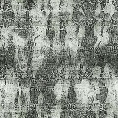 Fototapeta premium Seamless hand drawn pencil sketch pattern for surface print. High quality illustration. Ornate hand drawn look with lights and shadows and crosshatch texture. Ornate abstract design in perfect repeat.