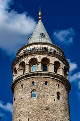 Fototapeta na wymiar Istanbul Turkey view of the Galata Tower