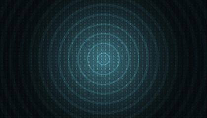Binary code background. Data illustration. Matrix abstract concept