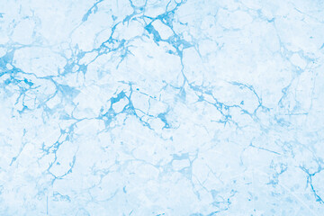 Vector marble pattern. White and blue marble texture background. Trendy template.