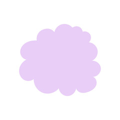 cloud, bubble, speech, illustration, vector, icon, symbol, 