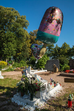 friedhof, kindergrab