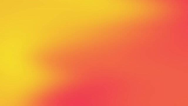 Fluid two color Gradient Waves. Seamless Looping Animation Web background.red and orange.