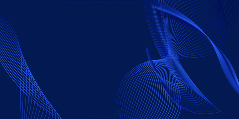 Abstract blue  background with lines