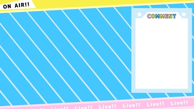 配信背景【マシュマロココア】