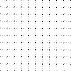 Fototapeta premium Square seamless background pattern from geometric shapes are different sizes and opacity. The pattern is evenly filled with small black flash drives. Vector illustration on white background