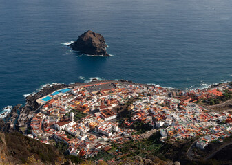 Die Stadt Garajico auf Teneriffa