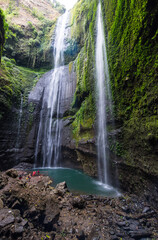 Main cascade of Madakaripura waterfall