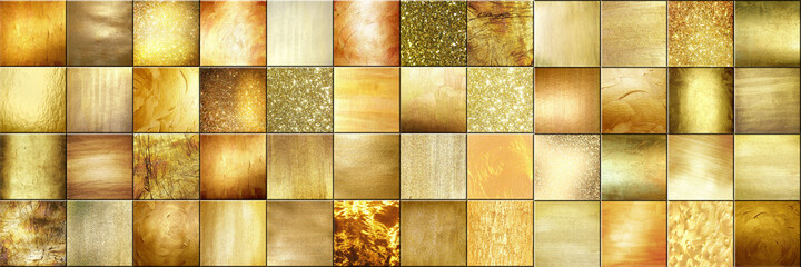 seamless golden squares background