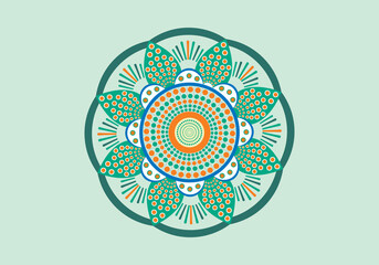 Creative Mandala Design. Adobe Illustrator