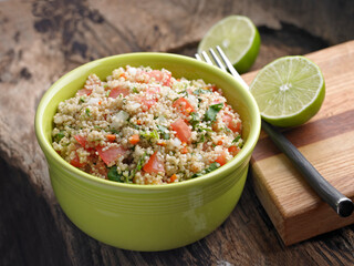 Quinoa salad bowl