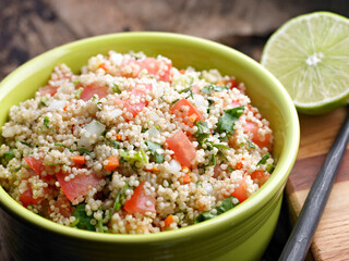 Quinoa salad bowl