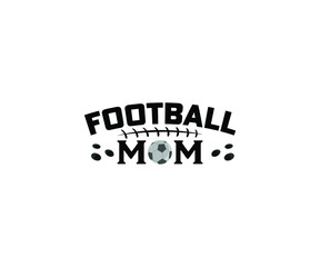Football Mom T-shirt Design 