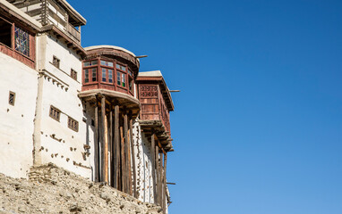 Old balit fort near Karimabad Hunza Pakistan.