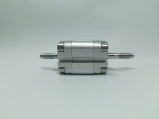 cylinder pneumatic on a white background