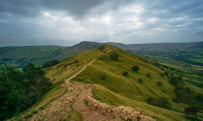 Fototapeta premium view of the mountains