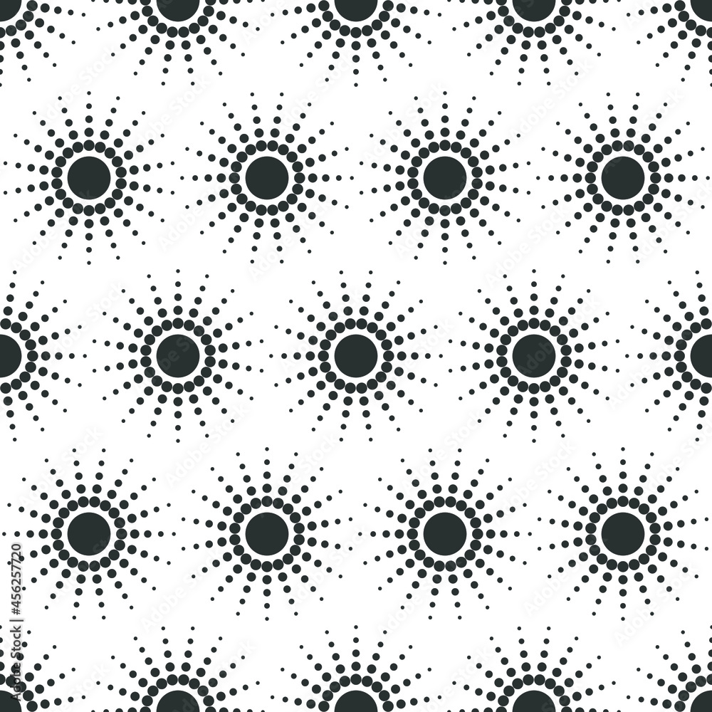 Poster Abstract seamless pattern for web design. Minimal geometric background. Modern vector design element. Graphic color background. Modern geometric abstract style. Vector art illustration.