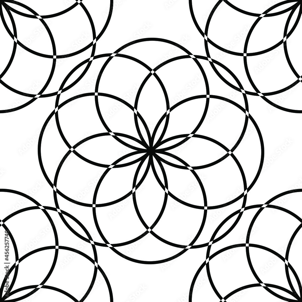 Poster Abstract seamless pattern for web design. Minimal geometric background. Modern vector design element. Graphic color background. Modern geometric abstract style. Vector art illustration.