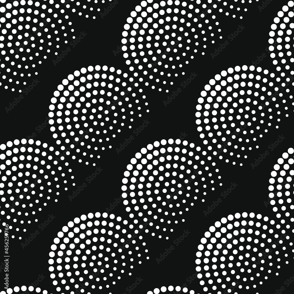 Poster Abstract seamless pattern for web design. Minimal geometric background. Modern vector design element. Graphic color background. Modern geometric abstract style. Vector art illustration.