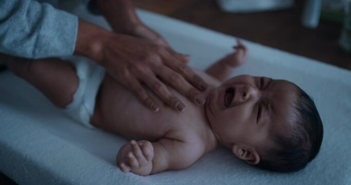 Infant crying at night 2025