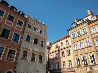 old town hall Warsaw Poland