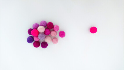 felt balls