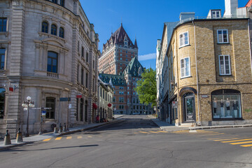 View of some architecture in Quebec city