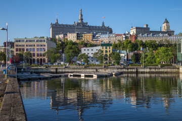 View of some architecture in Quebec city