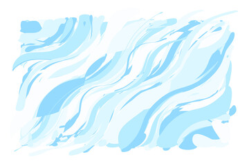 Fototapeta na wymiar Blue Wave abstract art background shape vector design. picture