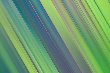 Green and blue diagonal striped wallpaper