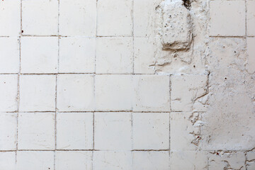 old white tile texture - Image