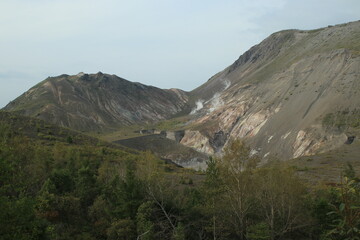 Fototapeta premium 有珠山