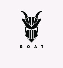 iron goat logo design for company