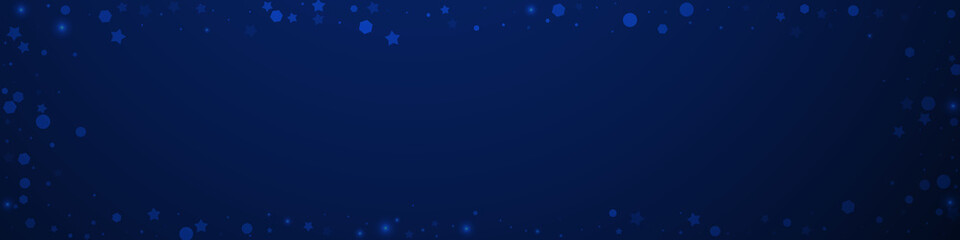 Magic stars random Christmas background. Subtle fl