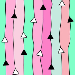 Seamless line pattern texture. Geometric background with elements of a triangular shape.