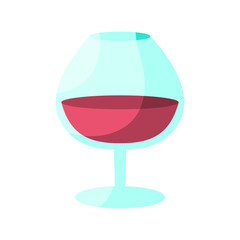 Isolated tropical cocktail icon with nothing else Vector
