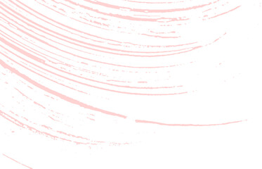 Grunge texture. Distress pink rough trace. Fair ba