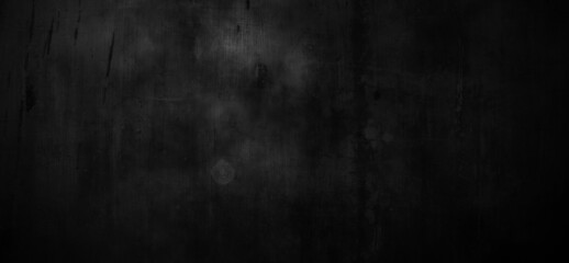 Obraz na płótnie Canvas Dark Grunge Cement Background With Scratches, Horror Dark wall texture 