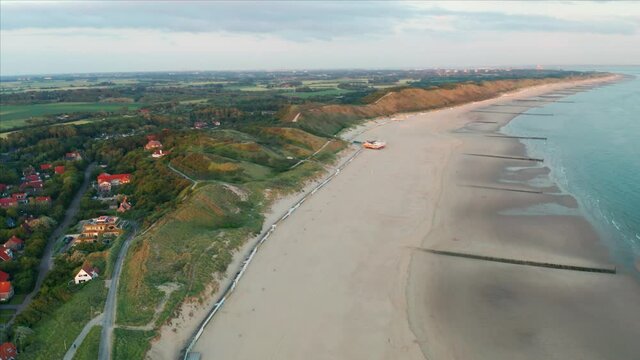 Zoutelande Beach, Zeeland, Netherlands