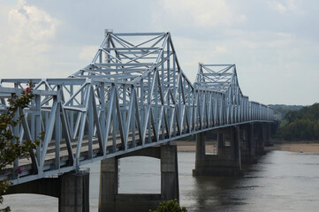 Automobile bridge over Mississippi River at Vicksburg